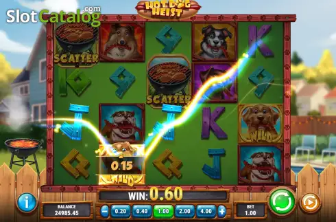 Скрин4. Hot Dog Heist слот