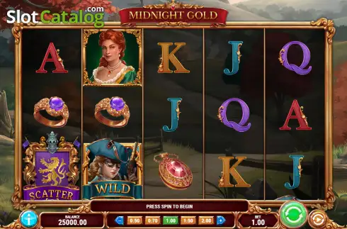 Скрин3. Midnight Gold слот