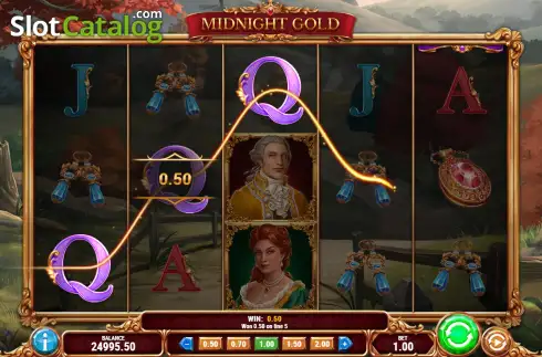 Скрин4. Midnight Gold слот