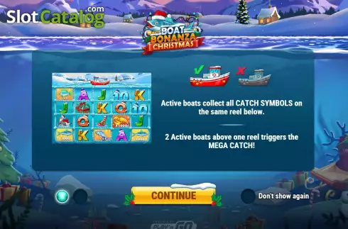 Скрин2. Boat Bonanza Christmas слот