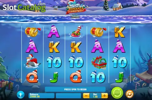 Скрин3. Boat Bonanza Christmas слот