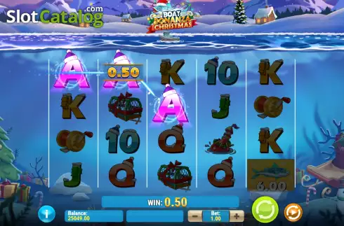 Скрин4. Boat Bonanza Christmas слот