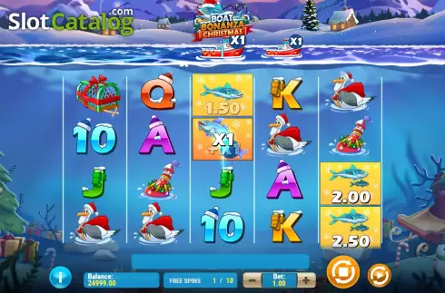 Скрин8. Boat Bonanza Christmas слот