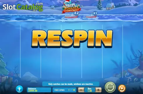 Скрин9. Boat Bonanza Christmas слот