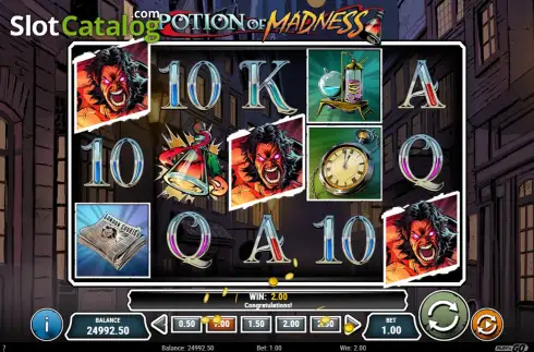 Скрин3. Potion of Madness слот