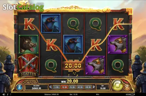 Скрин3. Legion Gold Victory слот