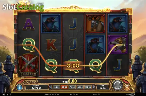 Скрин4. Legion Gold Victory слот
