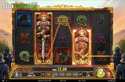 Скрин5. Legion Gold Victory слот