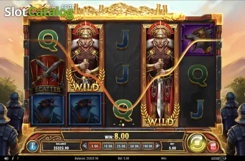 Скрин6. Legion Gold Victory слот