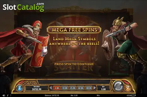 Скрин9. Legion Gold Victory слот
