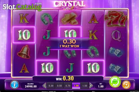 Скрин3. Crystal Hall слот