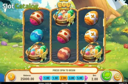 Скрин2. Mystery Egg Surprise слот