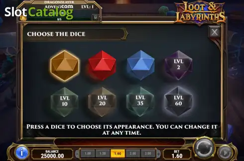 Скрин4. Loot & Labyrinths слот