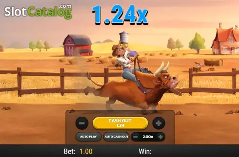 Скрин2. Bucking Rider слот