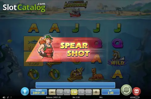 Скрин8. Boat Bonanza CrocoNile! слот