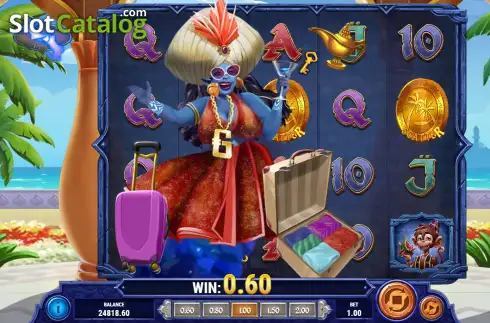 Скрин7. 1001 Mystery Genie Fortunes слот