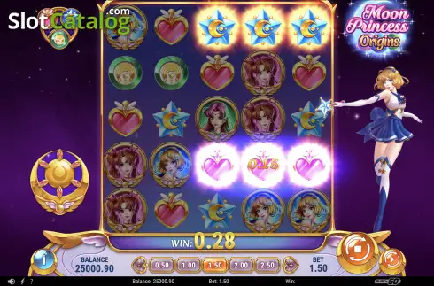 Скрин6. Moon Princess Origins слот
