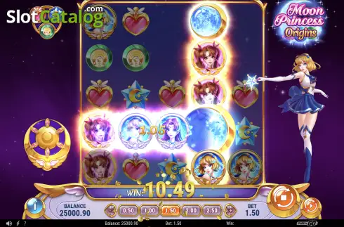 Скрин7. Moon Princess Origins слот