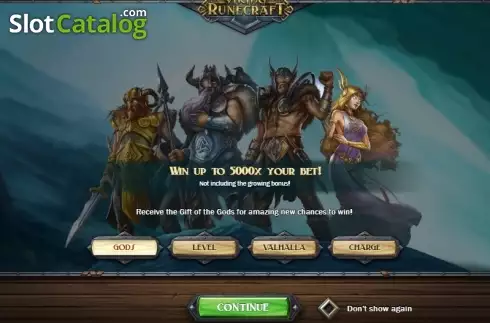 Скрин2. Viking Runecraft слот