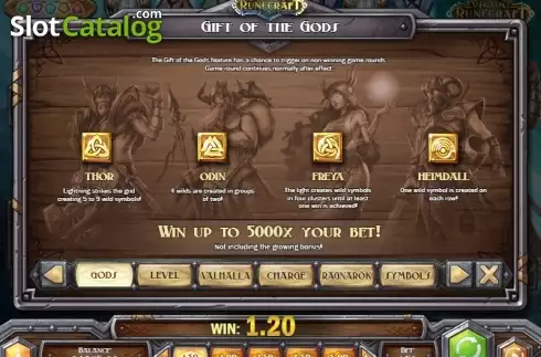 Скрин8. Viking Runecraft слот