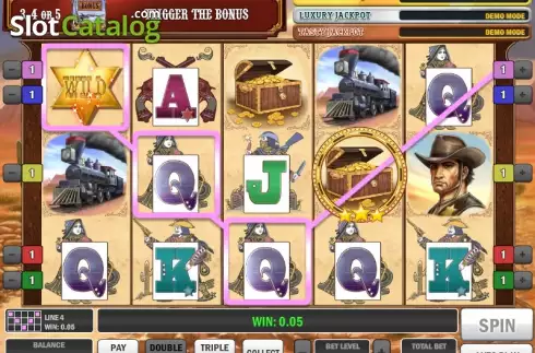 Скрин3. Cowboy Treasure слот