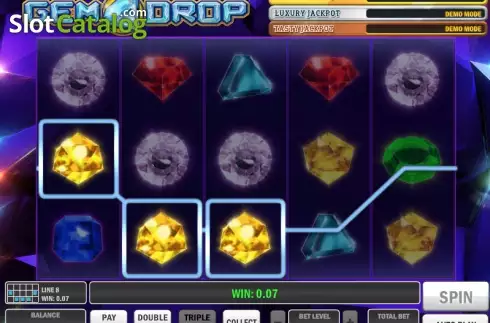 Скрин3. Gem Drop слот
