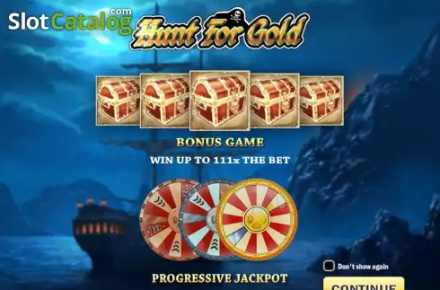 Скрин2. Hunt for Gold слот