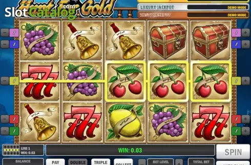 Скрин3. Hunt for Gold слот