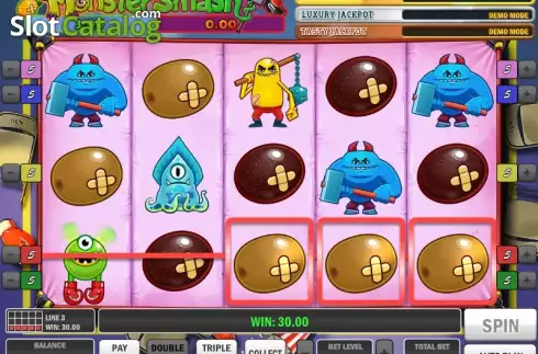 Скрин4. Monster Smash слот