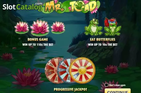 Скрин2. Mr Toad слот
