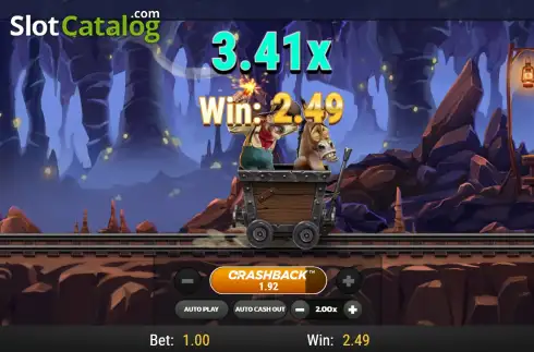 Скрин3. Miner Donkey Rider слот