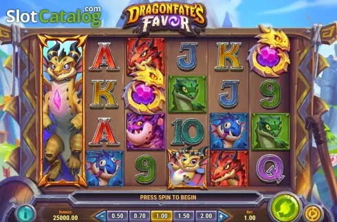 Скрин3. Dragonfate’s Favor слот