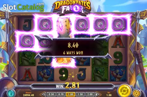 Скрин5. Dragonfate’s Favor слот