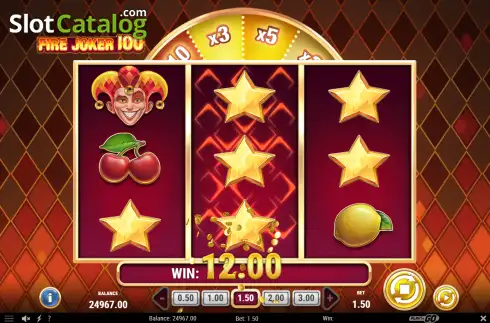 Скрин3. Fire Joker 100 слот