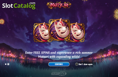 Скрин3. Matsuri (Play'n Go) слот