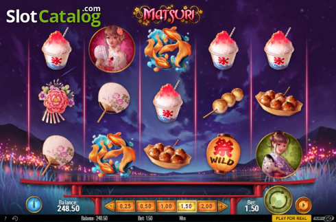 Скрин4. Matsuri (Play'n Go) слот