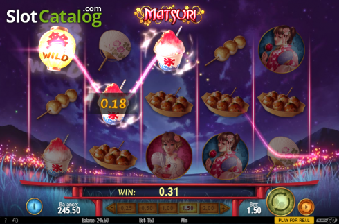 Скрин6. Matsuri (Play'n Go) слот