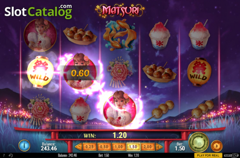 Скрин8. Matsuri (Play'n Go) слот