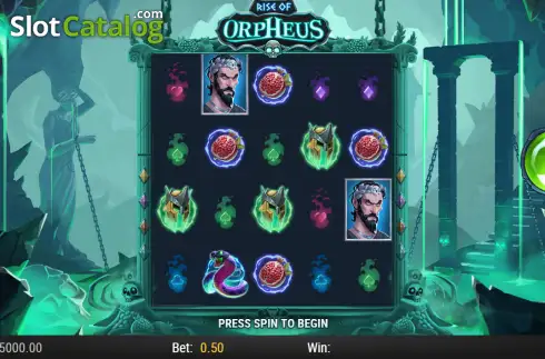Скрин2. Rise of Orpheus слот
