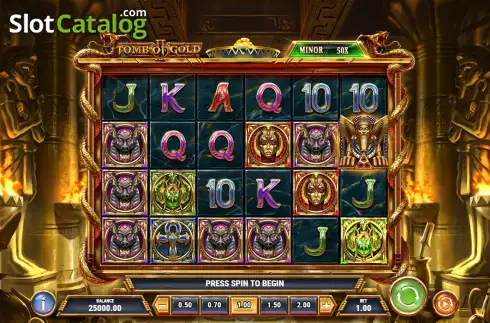 Скрин3. Tomb of Gold 2 слот