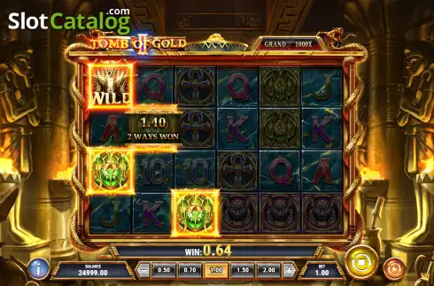 Скрин4. Tomb of Gold 2 слот