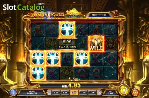 Скрин6. Tomb of Gold 2 слот