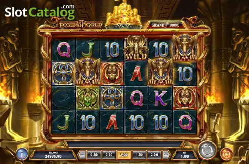 Скрин7. Tomb of Gold 2 слот
