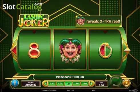 Скрин2. Cashin’ Joker слот