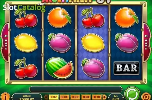 Скрин4. MultiFruit 81 слот