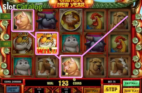 Скрин3. Chinese New Year (Play'n Go) слот