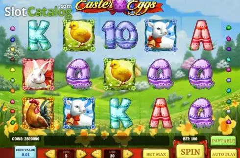 Скрин3. Easter Eggs слот