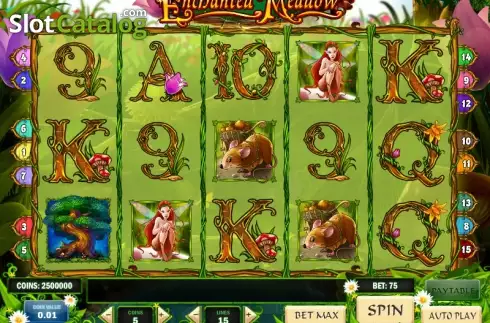 Скрин2. Enchanted Meadow слот