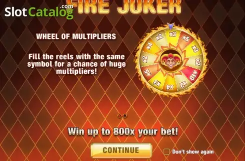 Скрин2. Fire Joker слот