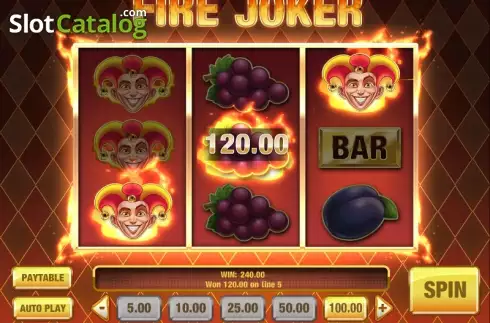 Скрин4. Fire Joker слот